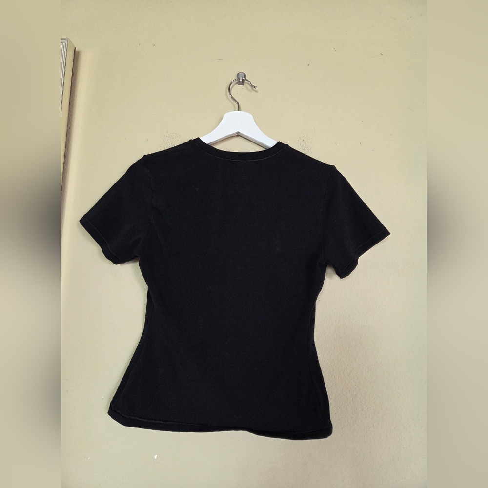 Quince Organic Cotton Jersey Tee Fitted Basic Capsule Minimalist - Picture 11 of 11
